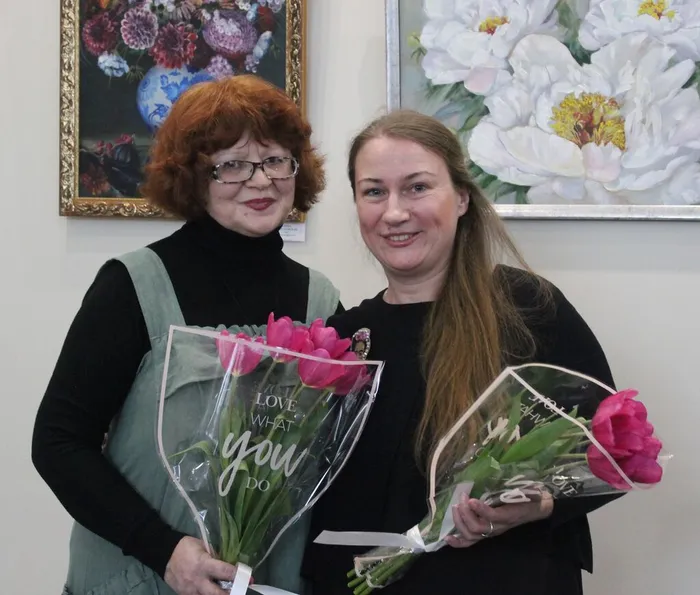 открытие выставки к 8 марта